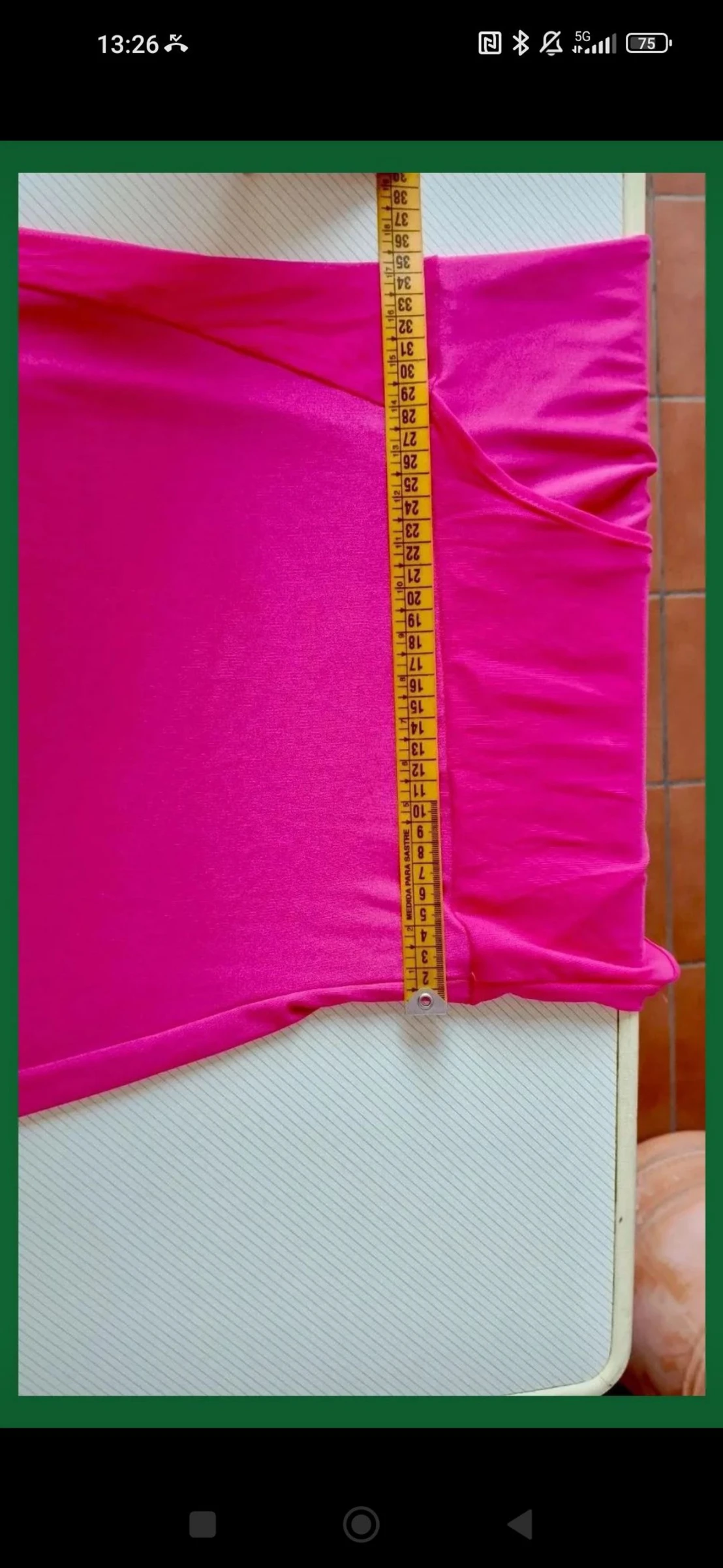 Robe longue rose fuchsia – photo 9